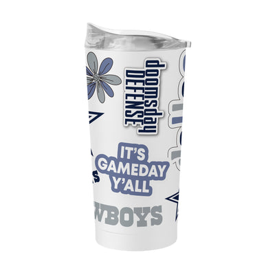 Dallas Cowboys 20oz Native Powder Coat Tumbler