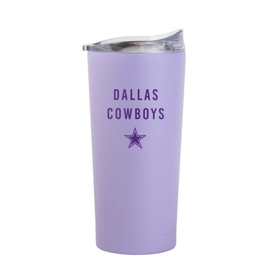 Dallas Cowboys 20oz Tonal Lavender Powder Coat Tumbler