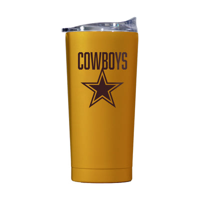 Dallas Cowboys 20oz Huddle Powder Coat Tumbler - Logo Brands