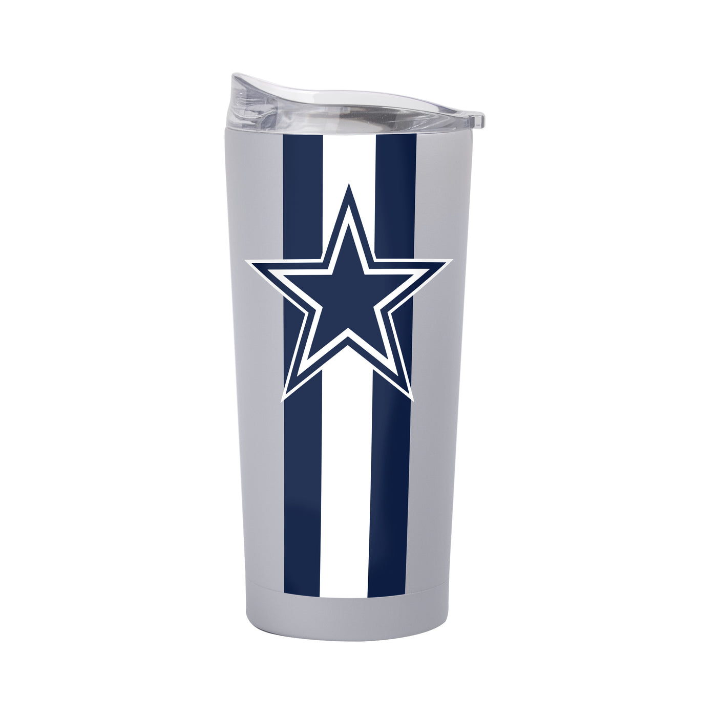 Dallas Cowboys 20oz Vertical Stripe Powder Coat Tumbler