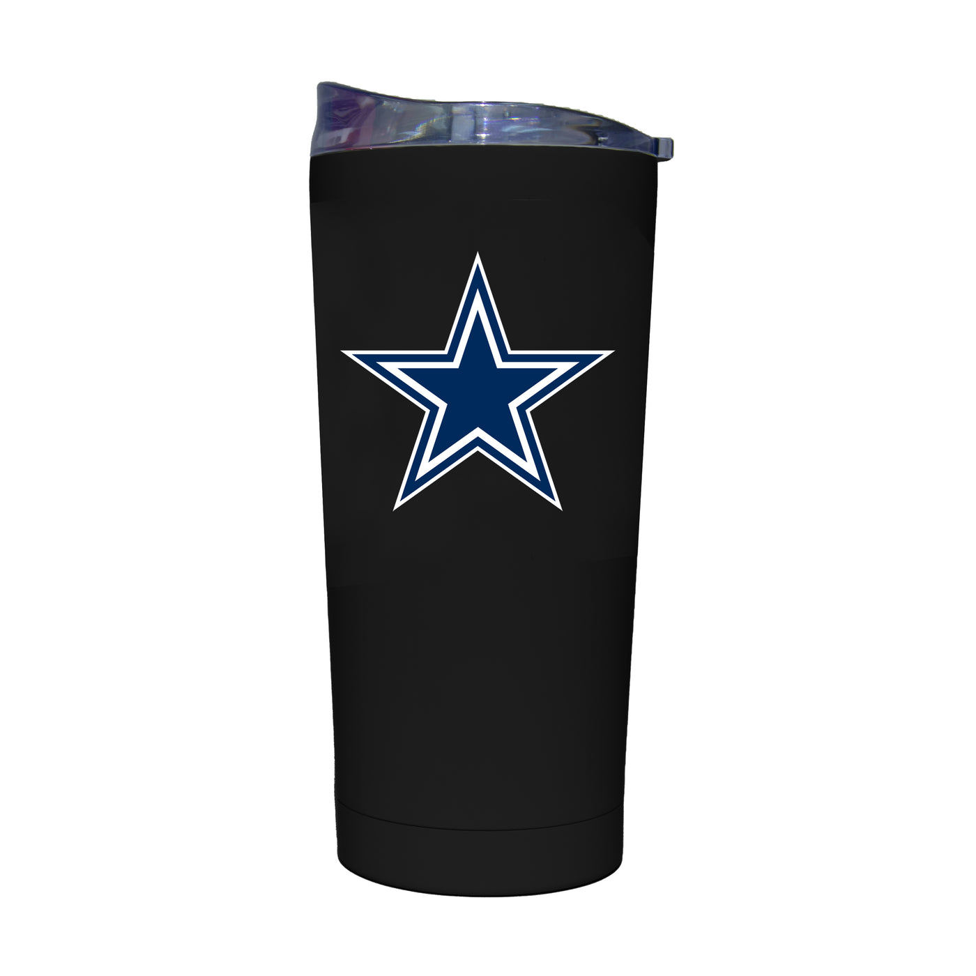 Dallas Cowboys Black 20oz Soft Touch Tumbler