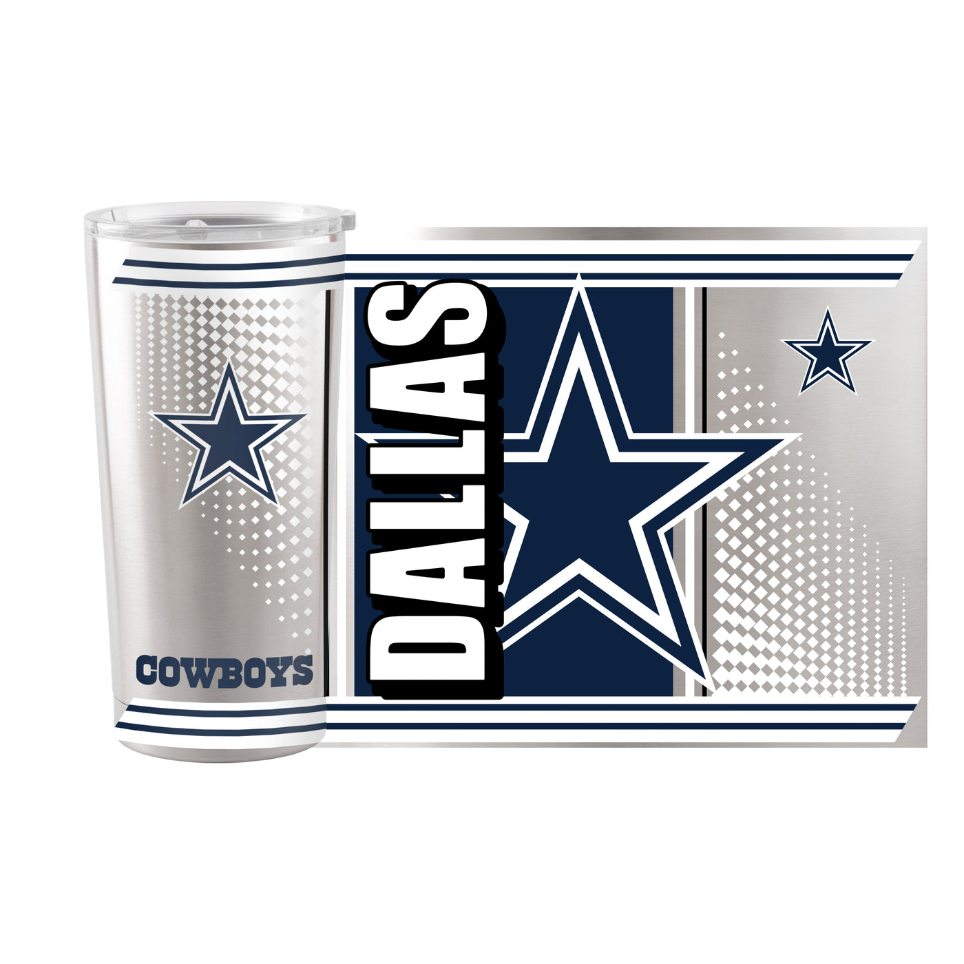 Dallas Cowboys 20oz Hero Stainless Tumbler