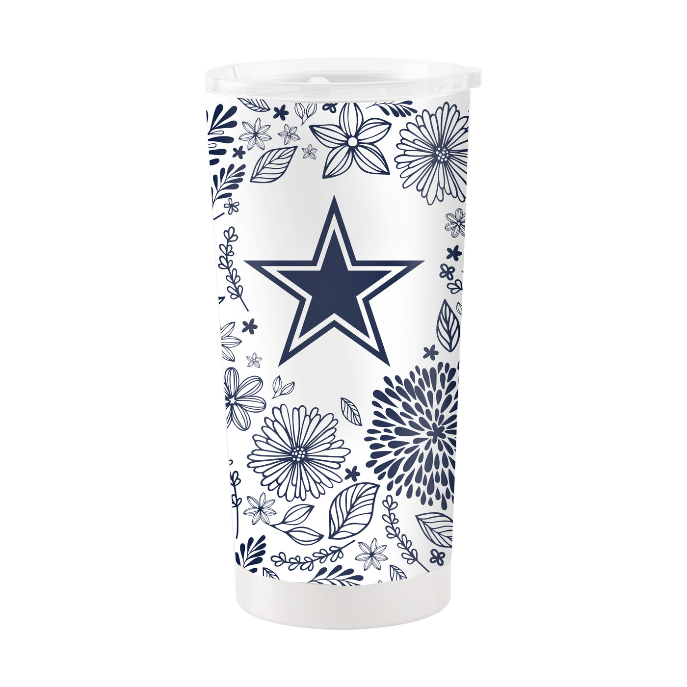 Dallas Cowboys 20oz Botanical Stainless Steel Tumbler