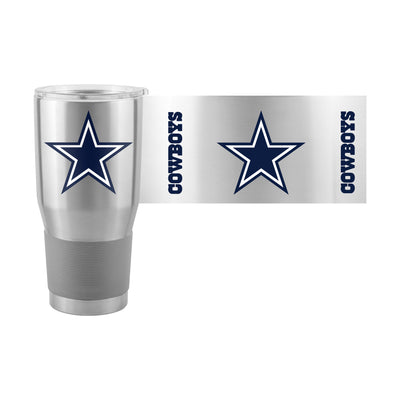 Dallas Cowboys Silver 30oz Gameday Stainless Steel Tumbler