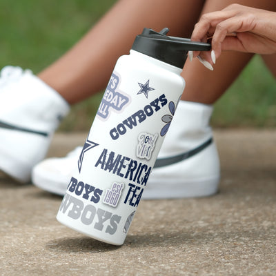 Dallas Cowboys 34oz Native Quencher Bottle