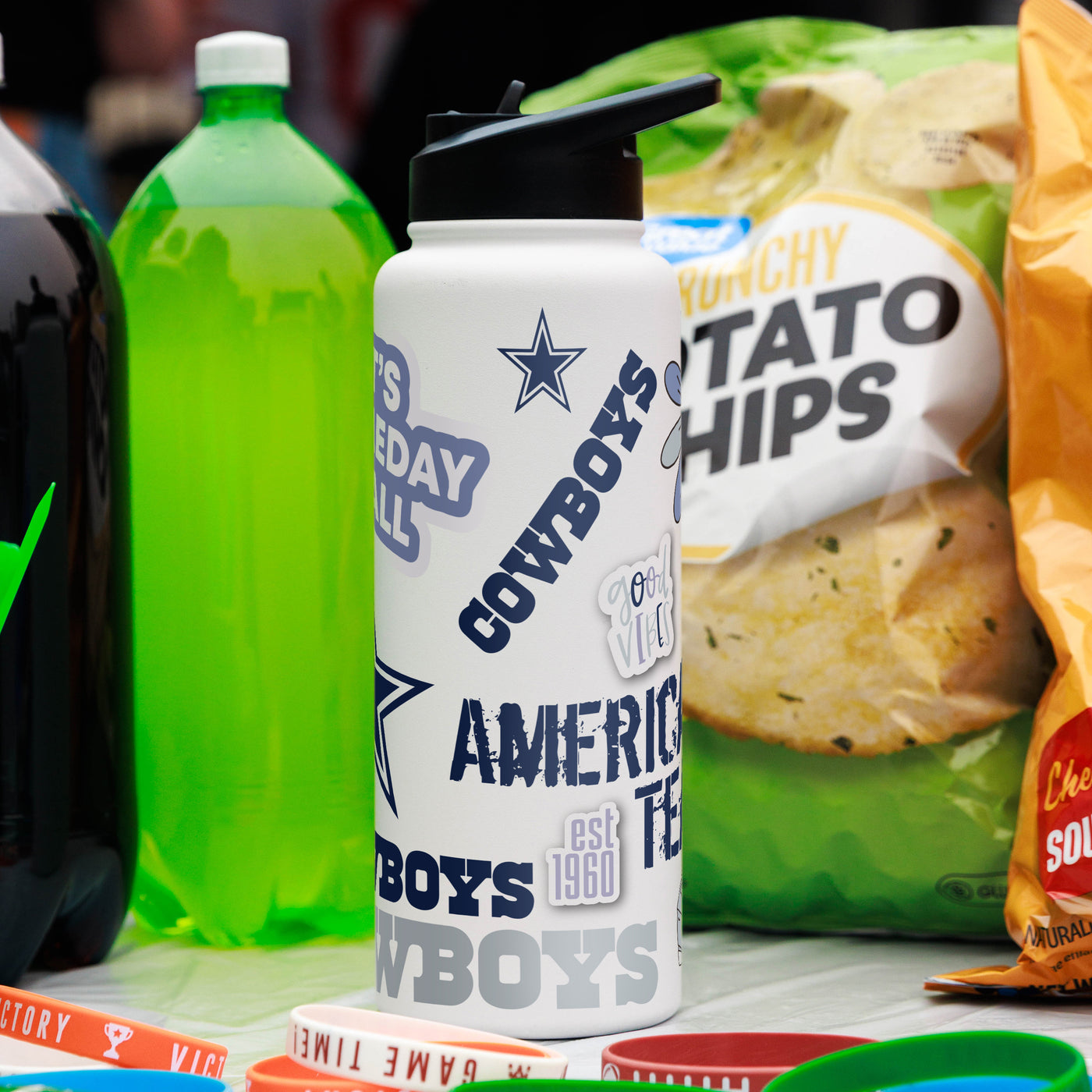 Dallas Cowboys 34oz Native Quencher Bottle