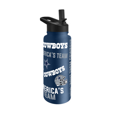 Dallas Cowboys 34oz Native Quencher Bottle