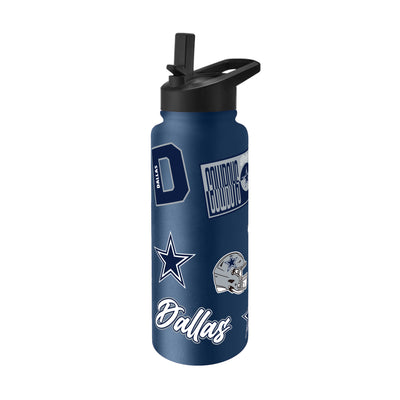 Dallas Cowboys 34oz Dreamweave Quencher Bottle