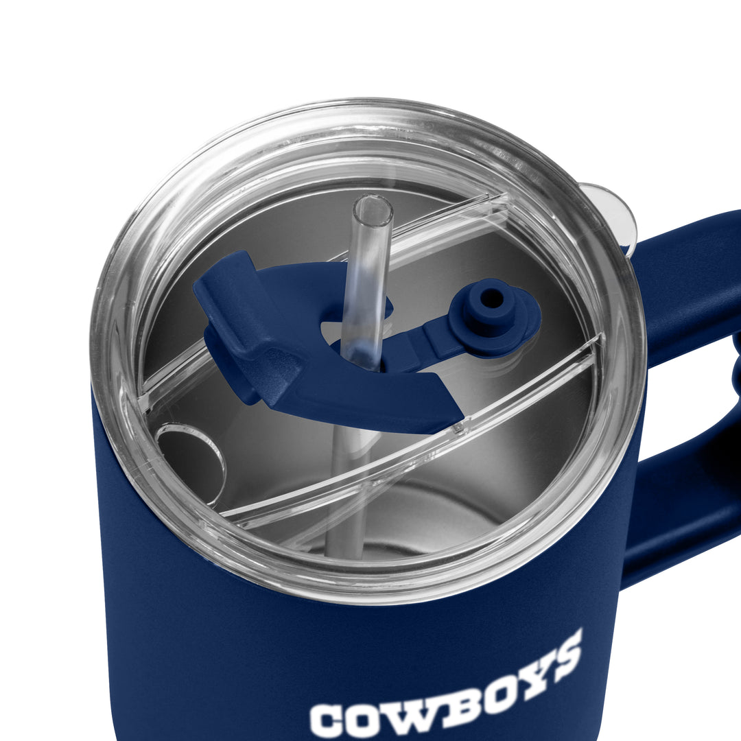 モール☆コップ('09米)Blu-ray Dallas Cowboys 40oz Flipside Powder Coat Tumbler | Logo Brands