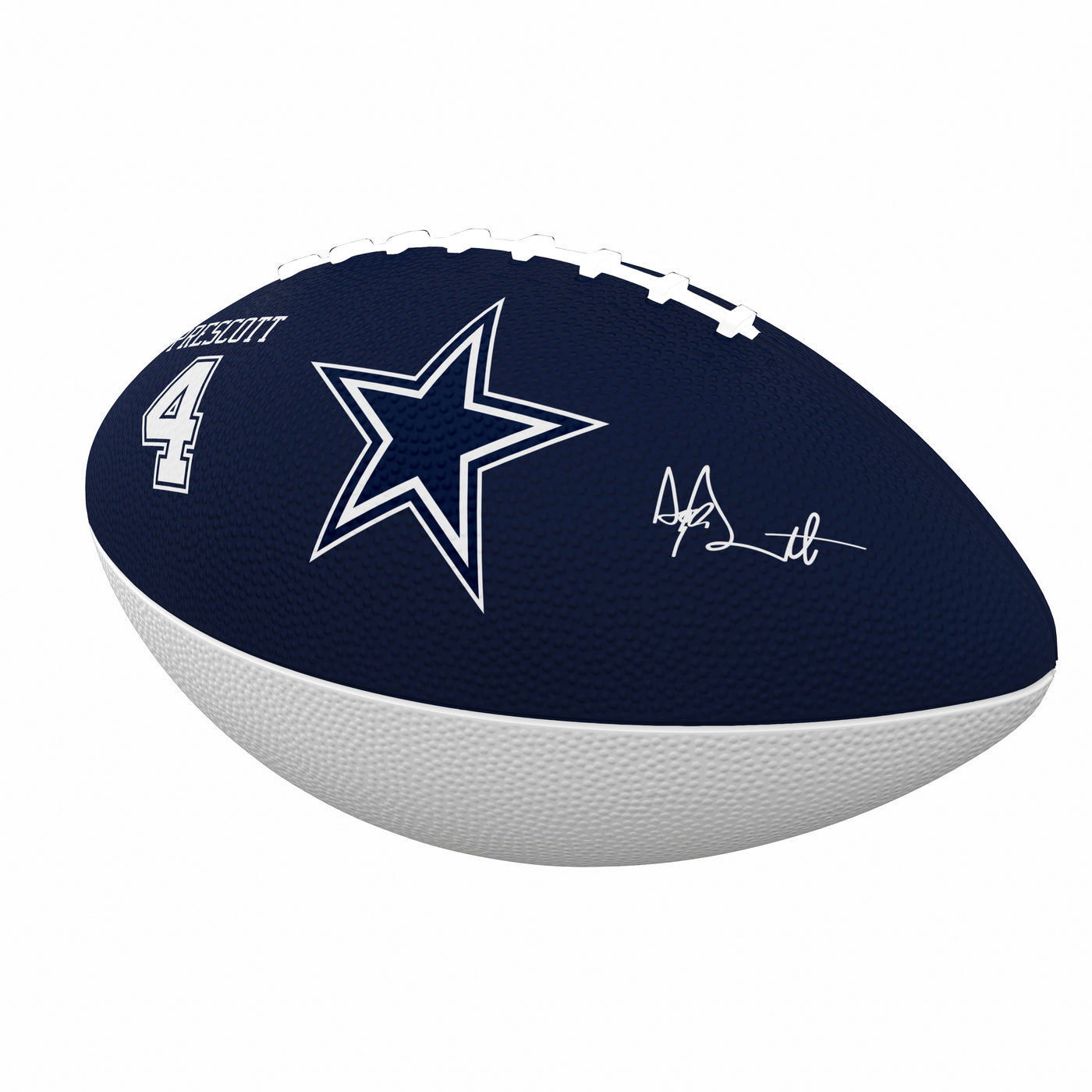Dallas Cowboys Dak Prescott Players Junior Size Rubber Football