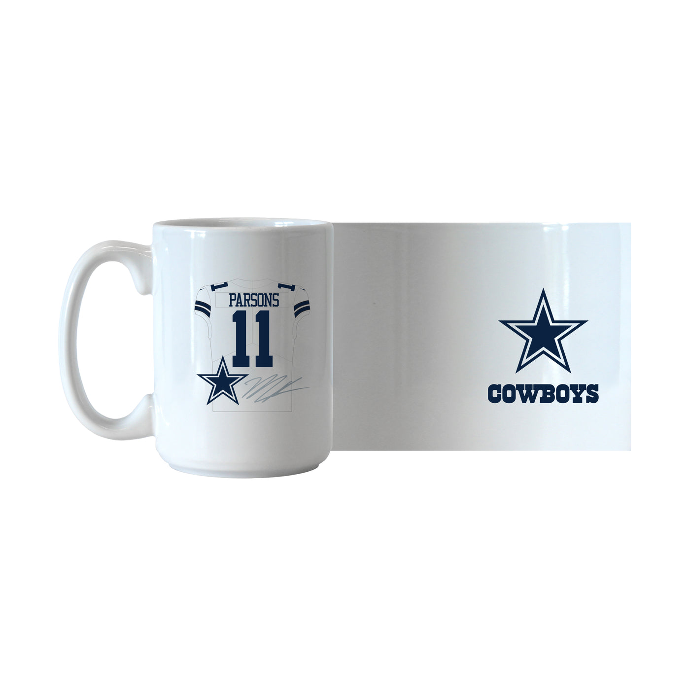 Dallas Cowboys 15oz Micah Parsons Jersey Sublimated Mug