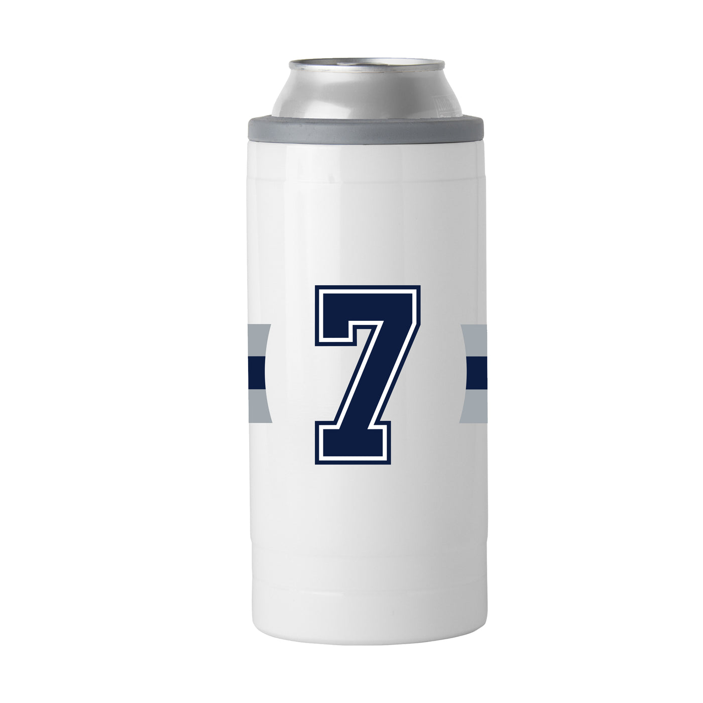 Dallas Cowboys Trevon Diggs 12oz Stripe Slim Can Coolie