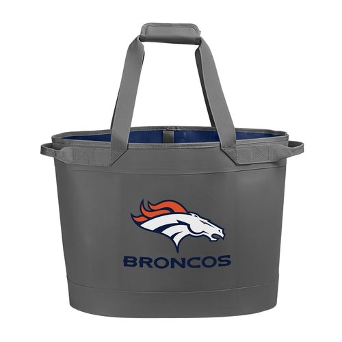Denver Broncos all-weather tote bag by Logo Brands, featuring team logo and durable material for sports fans.