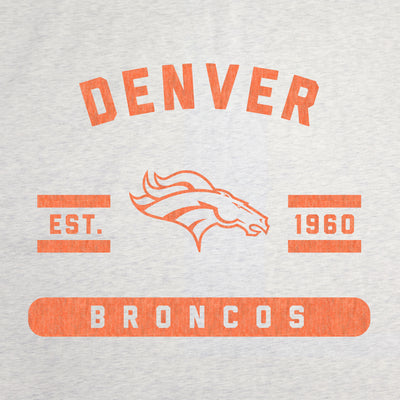 Denver Broncos Oatmeal Sweatshirt Blanket