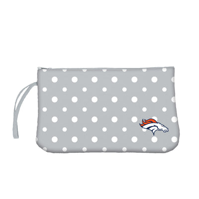 Denver Broncos Dot Wristlet - Logo Brands