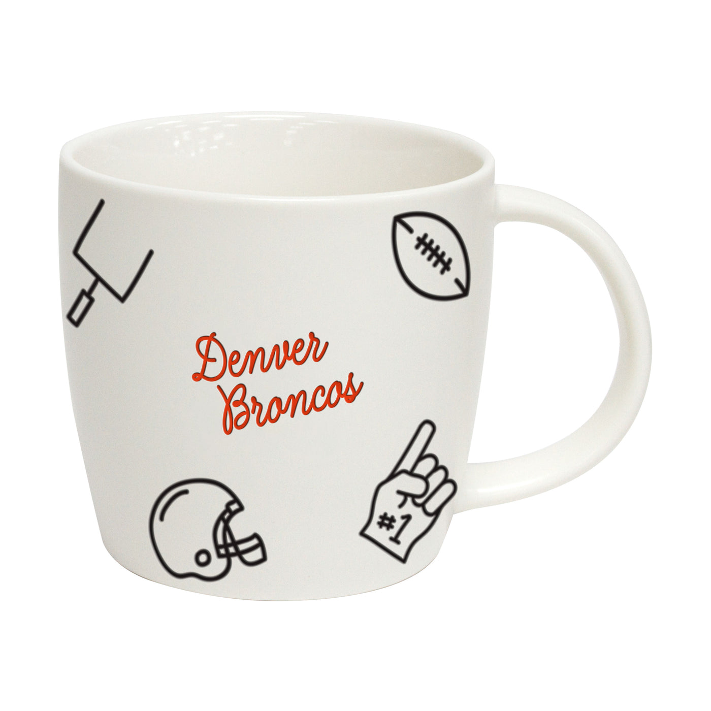 Denver Broncos 18oz Playmaker Mug