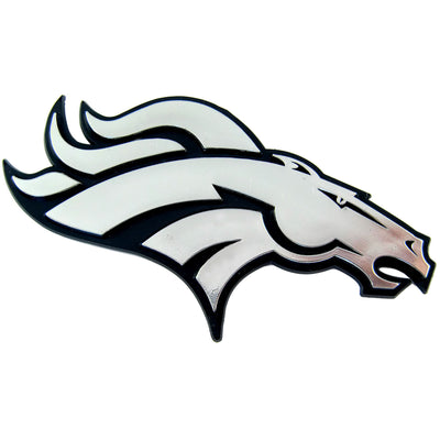NFL - Denver Broncos Plastic Chrome Emblem