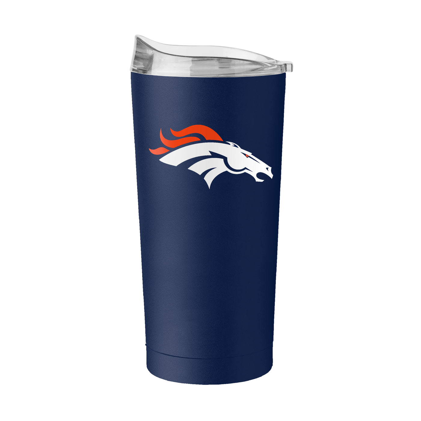 Denver Broncos 20oz Navy Flipside Powder Coat Tumbler
