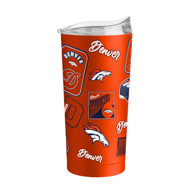 Denver Broncos 20oz Dreamweave Powder Coat Tumbler