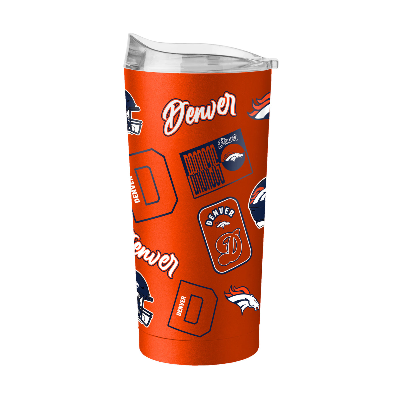 Denver Broncos 20oz Dreamweave Powder Coat Tumbler