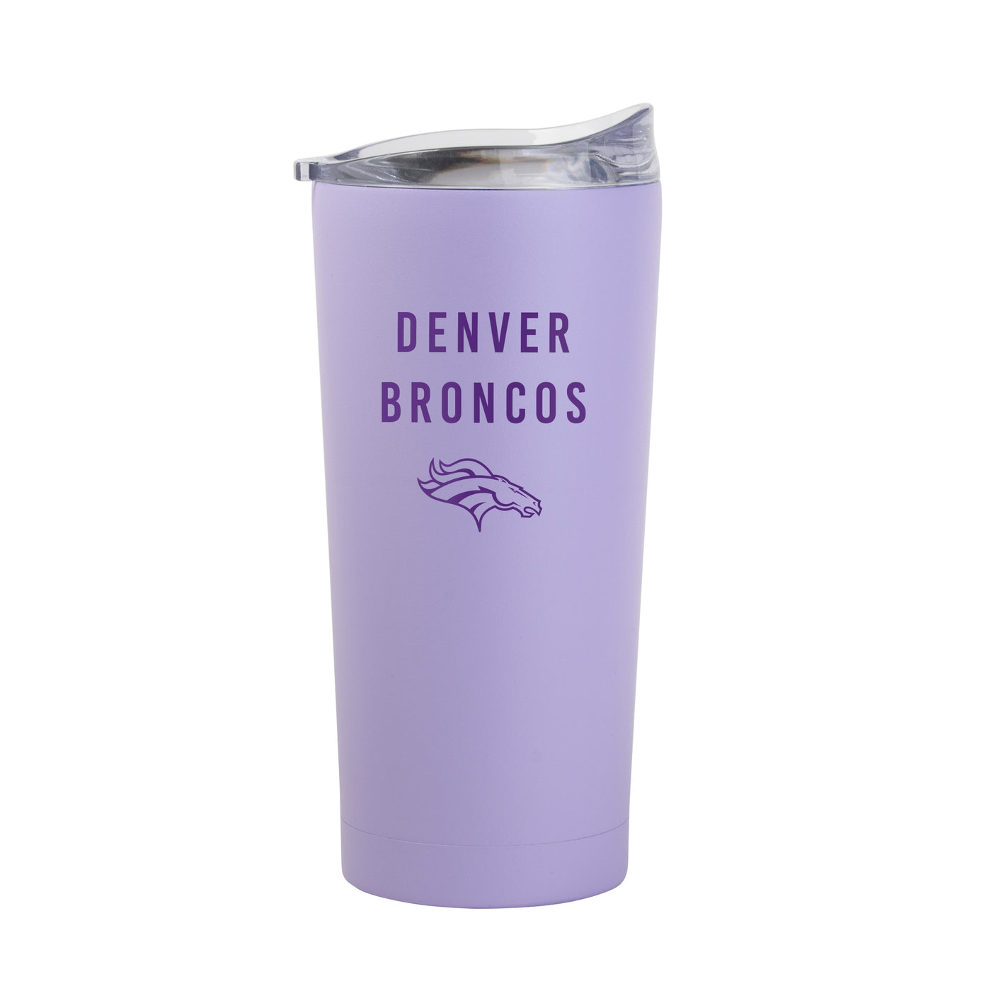 Denver Broncos 20oz Tonal Lavender Powder Coat Tumbler