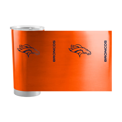 Denver Broncos 1 Color 20oz Gameday Stainless Tumbler