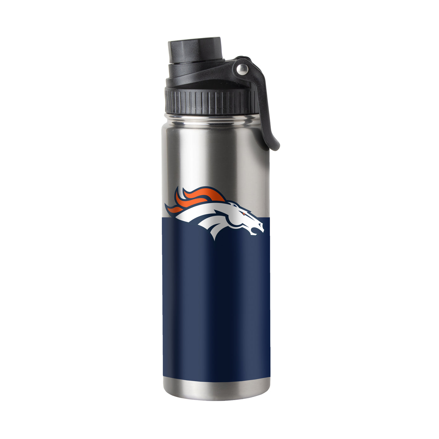 Denver Broncos Colorblock 21oz Twist Top Bottle