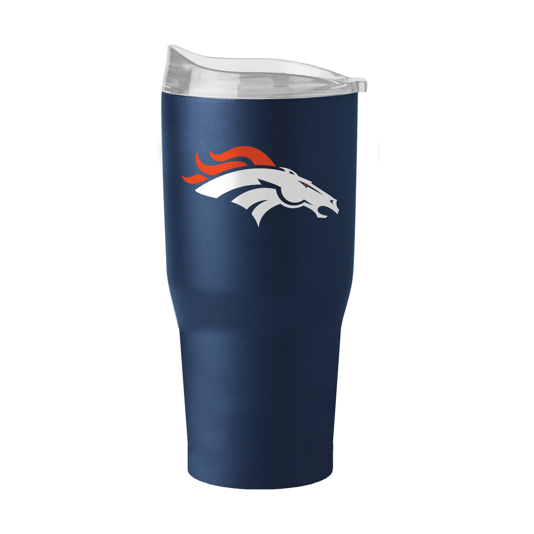 Denver Broncos 30oz Navy Flipside Powder Coat Tumbler Logo Brands