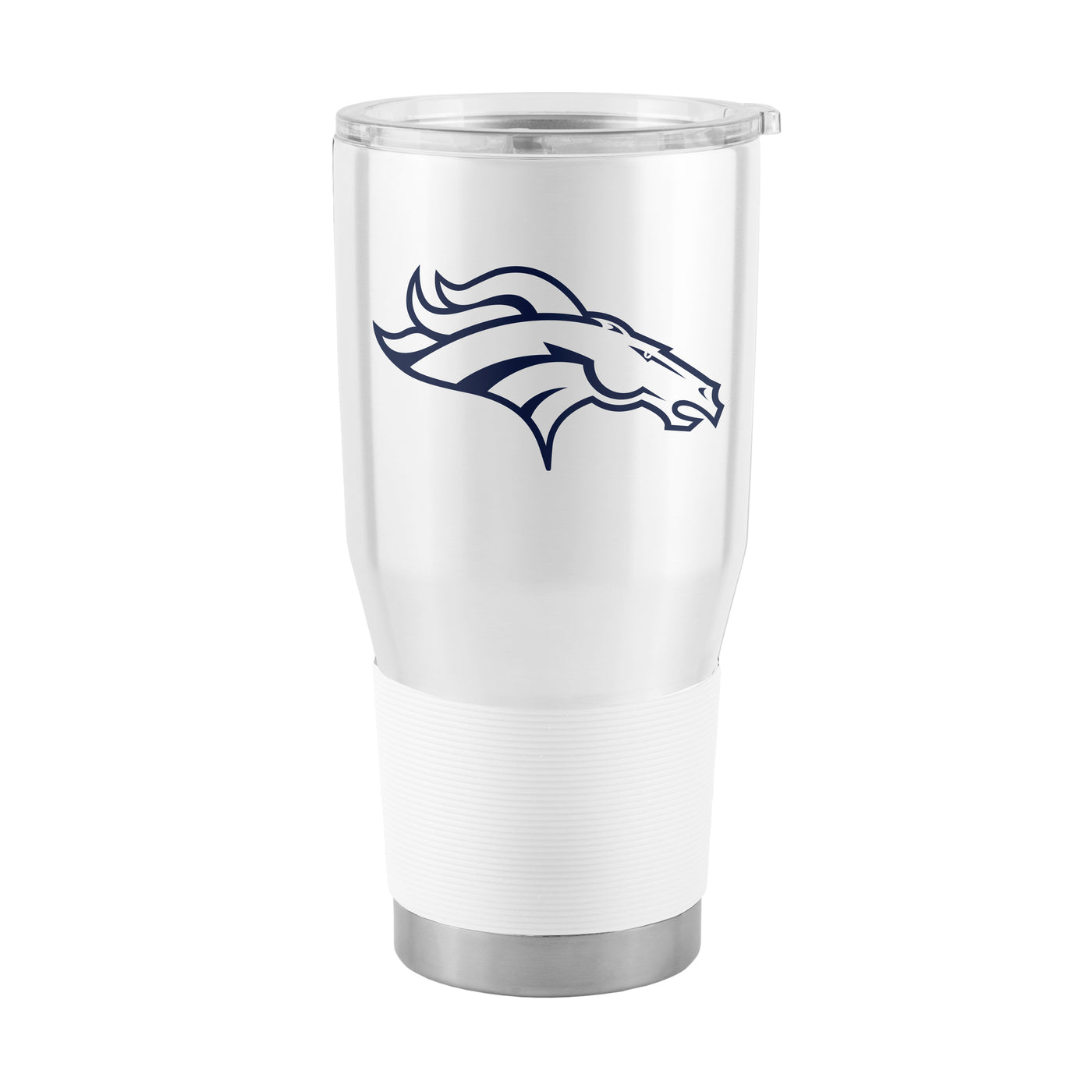 Denver Broncos White 30oz Gameday Stainless Steel Tumbler