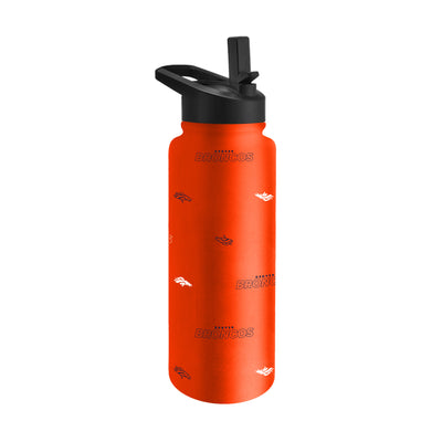 Denver Broncos 34oz Step And Repeat Quencher Bottle