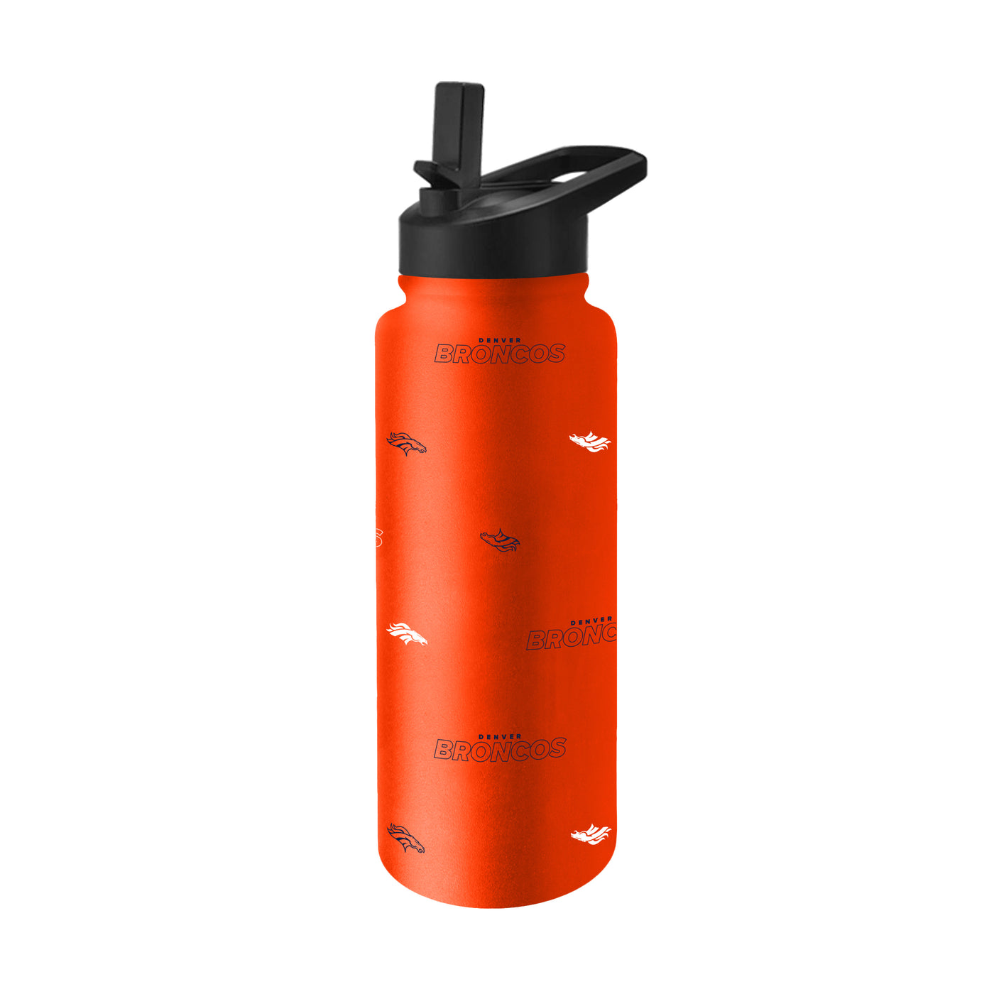 Denver Broncos 34oz Step And Repeat Quencher Bottle
