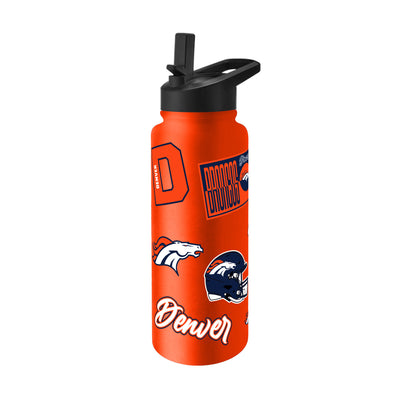 Denver Broncos 34oz Dreamweave Quencher Bottle