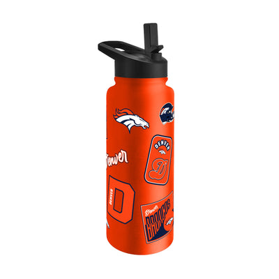 Denver Broncos 34oz Dreamweave Quencher Bottle