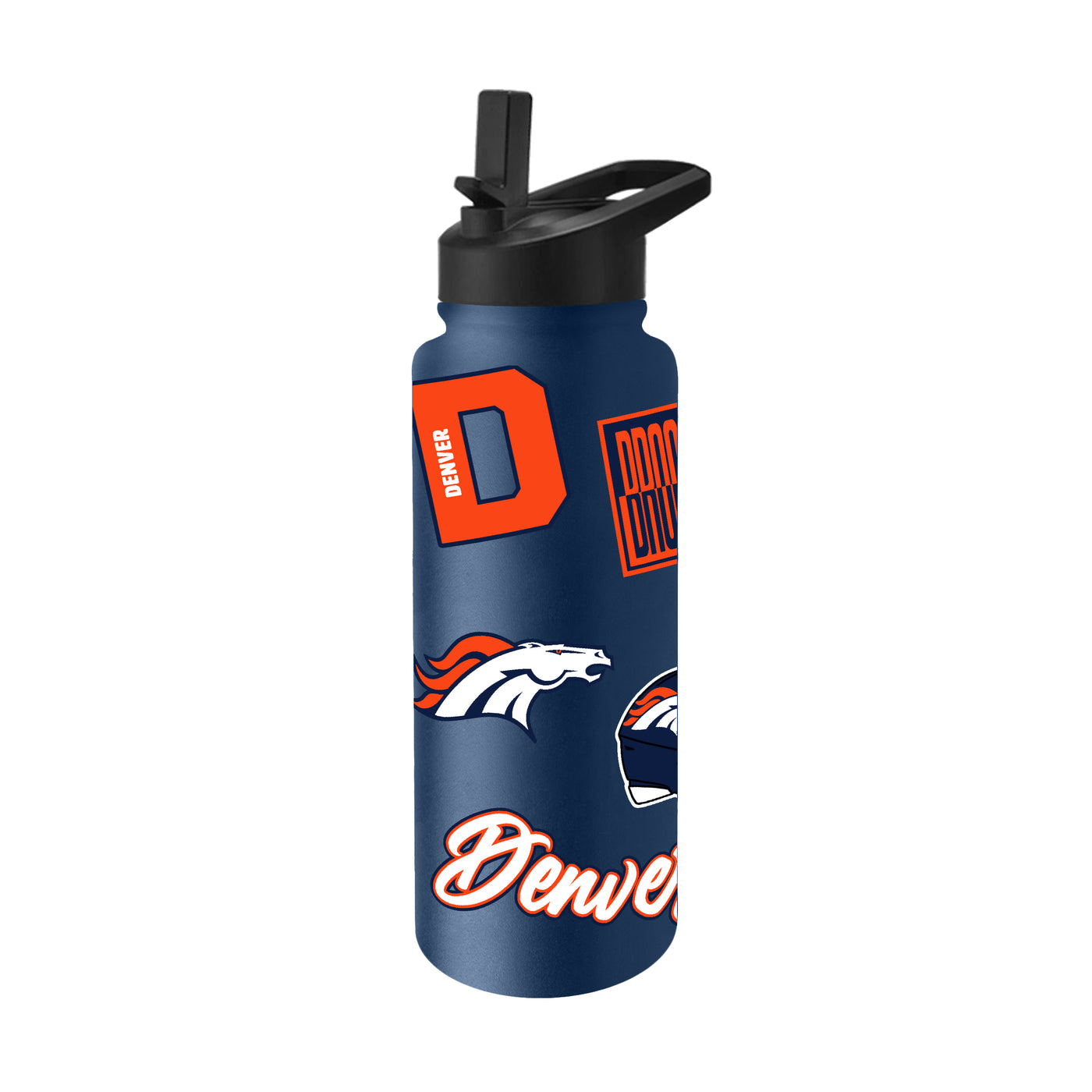 Denver Broncos 34oz Dreamweave Quencher Bottle