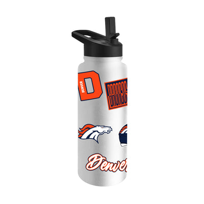 Denver Broncos Dreamweave 34oz Quencher Bottle
