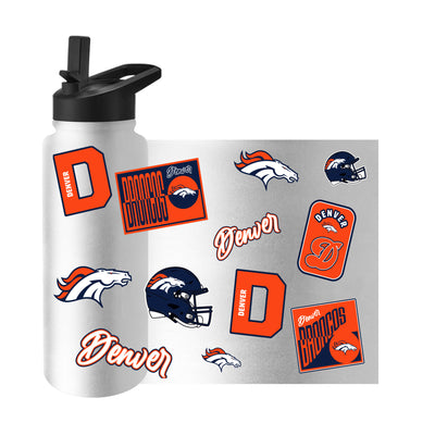 Denver Broncos Dreamweave 34oz Quencher Bottle