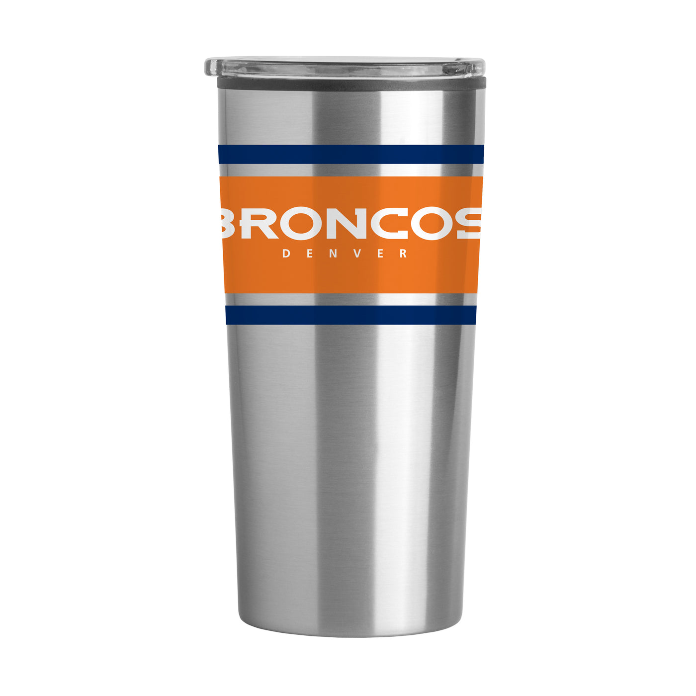 Denver Broncos Stripe 20 oz Fusion Tumbler