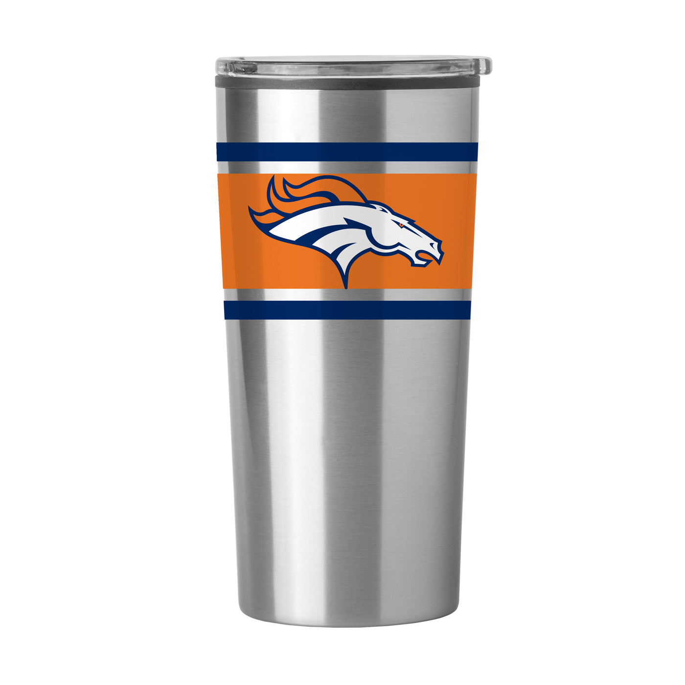 Denver Broncos Stripe 20 oz Fusion Tumbler