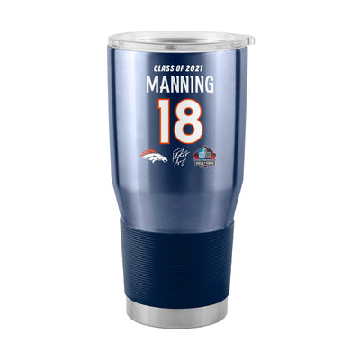 Denver Broncos 30oz Peyton Manning Stainless Tumbler