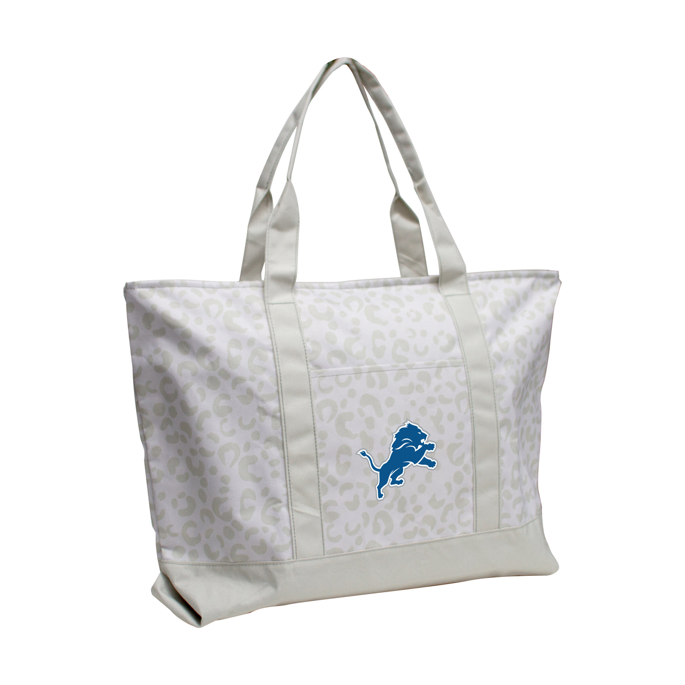 Detroit Lions Leopard Pattern Tote - Logo Brands