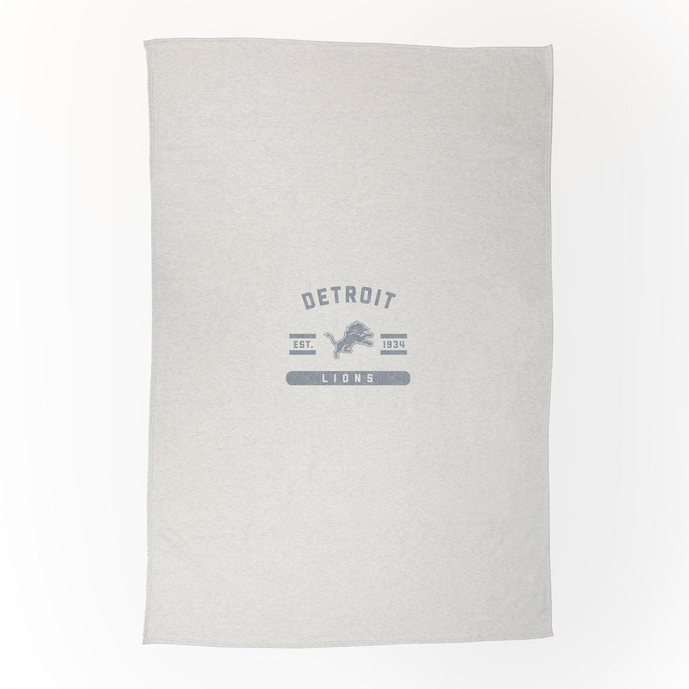 Detroit Lions Oatmeal Sweatshirt Blanket