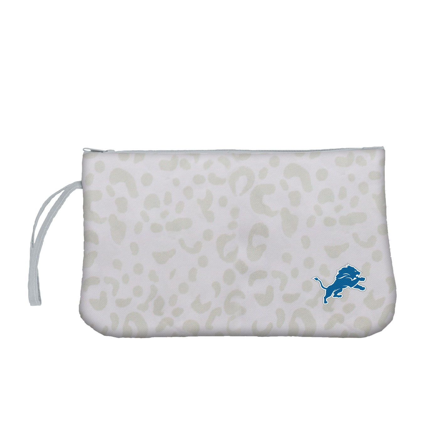 Detroit Lions Leopard Print Wristlet