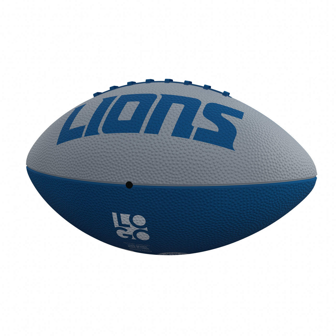 Detroit Lions Pinwheel Logo Junior-Size Rubber Football