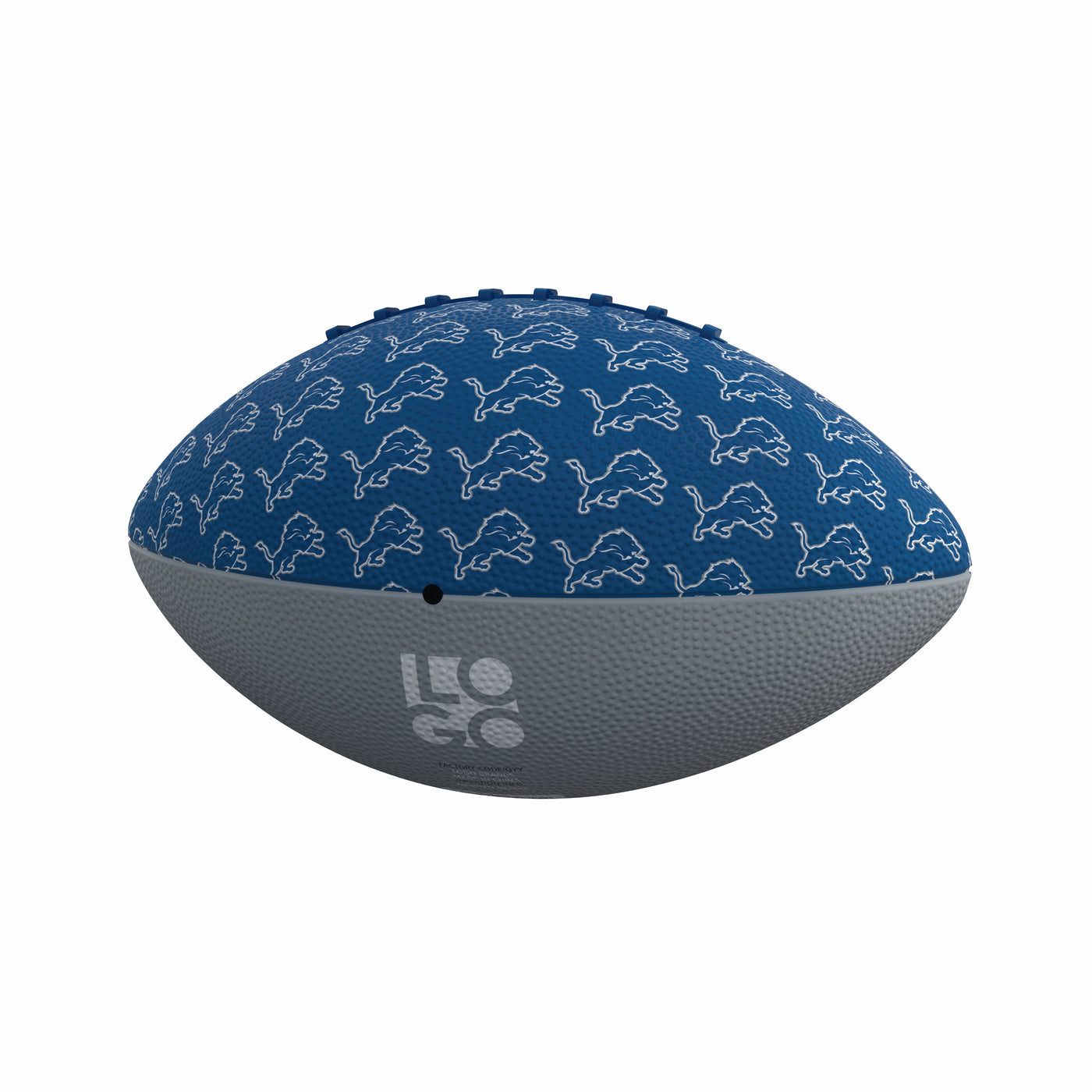 Detroit Lions Repeating Mini-Size Rubber Football