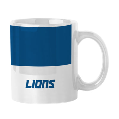 Detroit Lions 11oz Colorblock Sublimated Mug