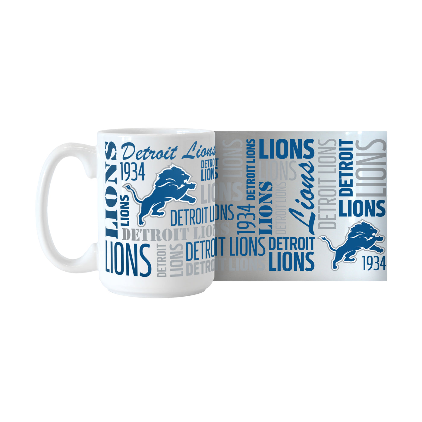 Detroit Lions 15oz Spirit Sublimated Mug