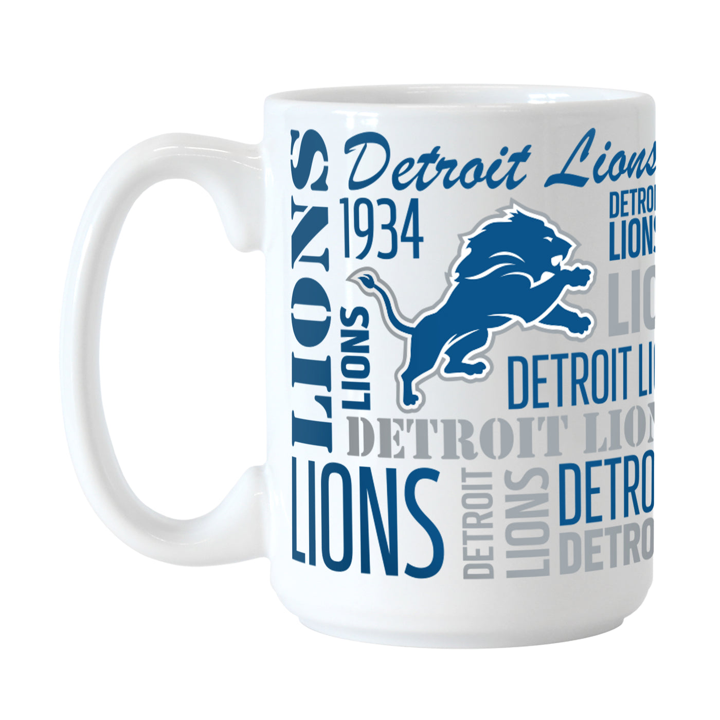 Detroit Lions 15oz Spirit Sublimated Mug