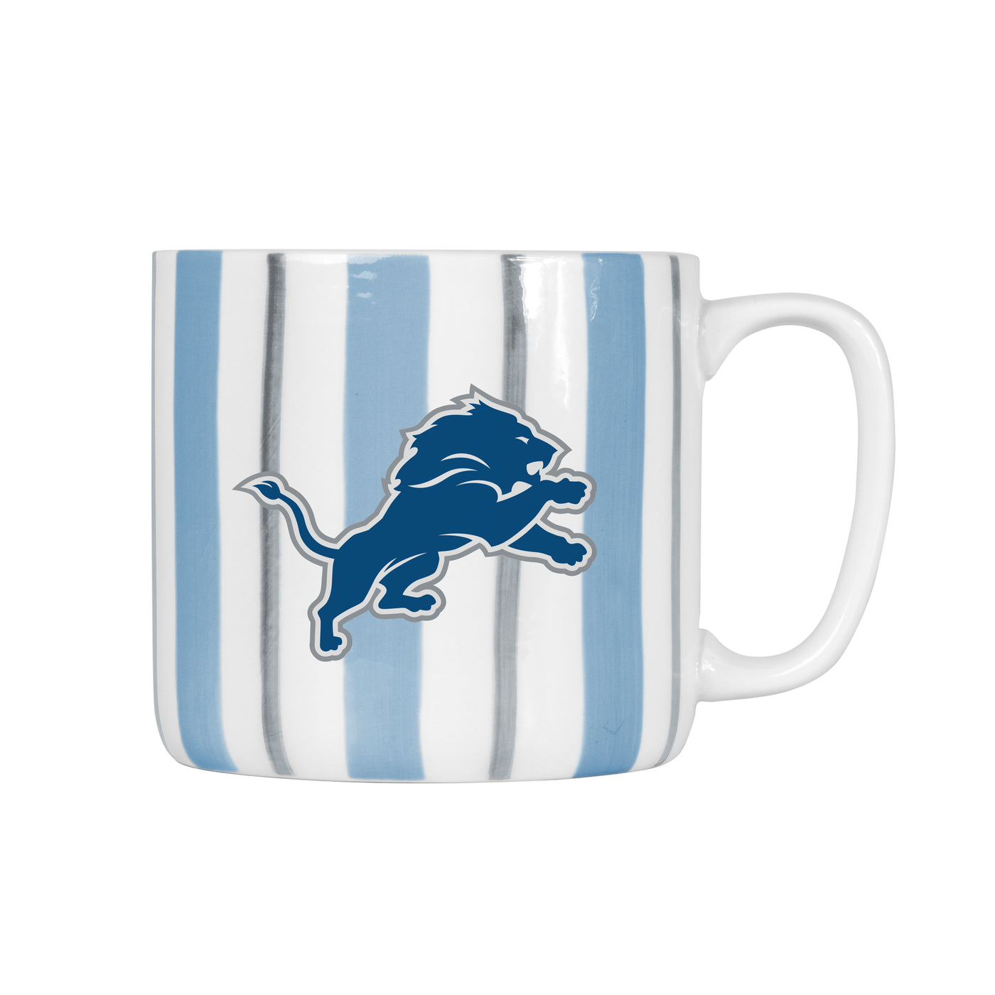 Detroit Lions 16oz Brushstroke Stripe Mug