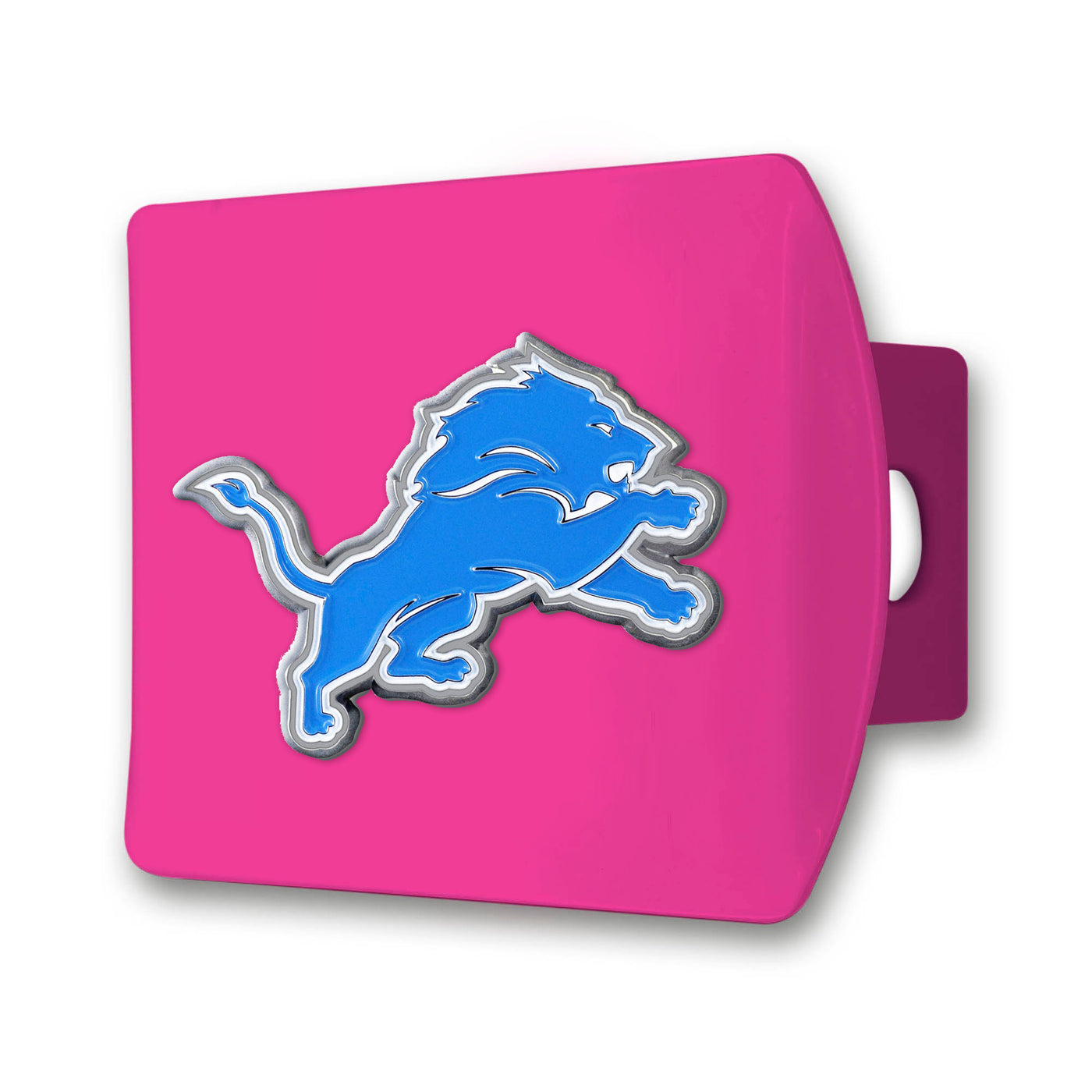NFL - Detroit Lions Color on Pink Hitch Cover