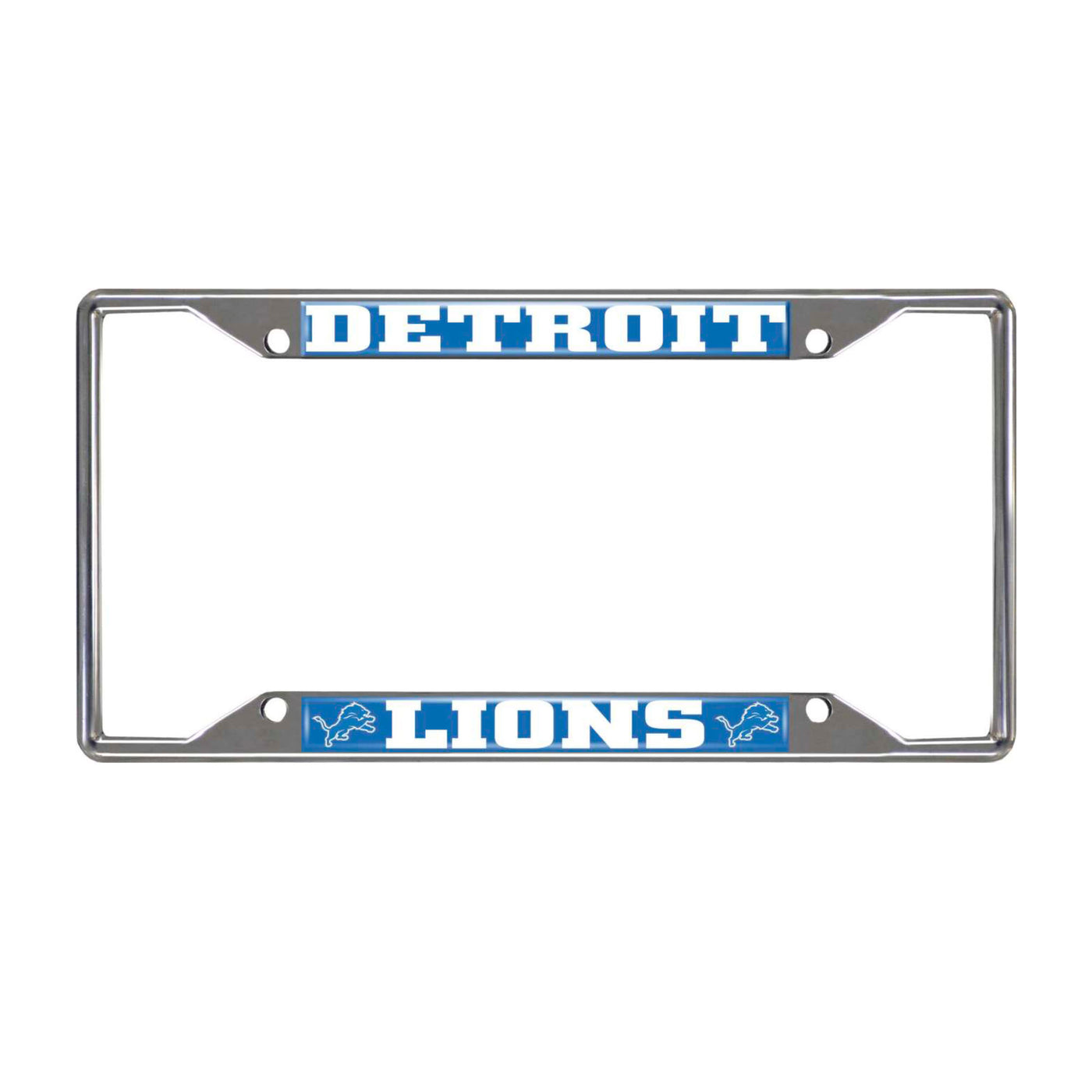 NFL - Detroit Lions Chrome License Plate Frame